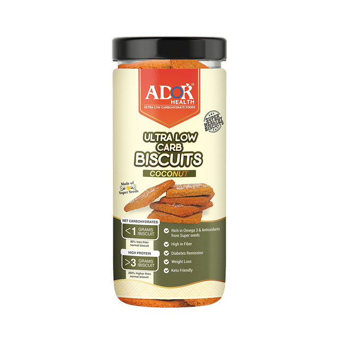 Ador Health Ultra Low Carb Coconut Biscuit
