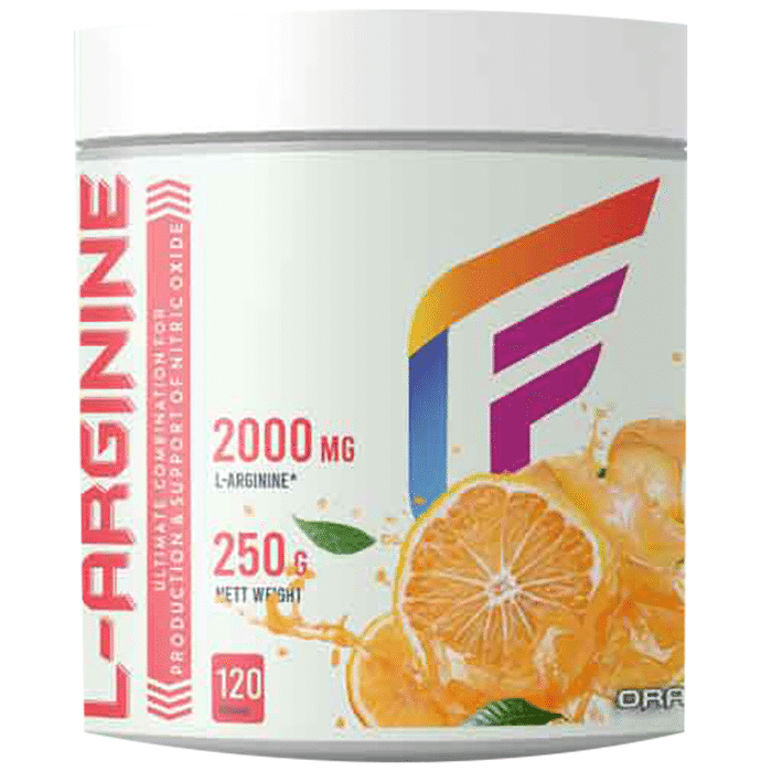 Fitkart L-Arginine Powder Orange