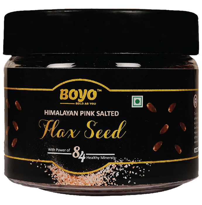 Boyo Himalayan Pink Salted Flax Seeds