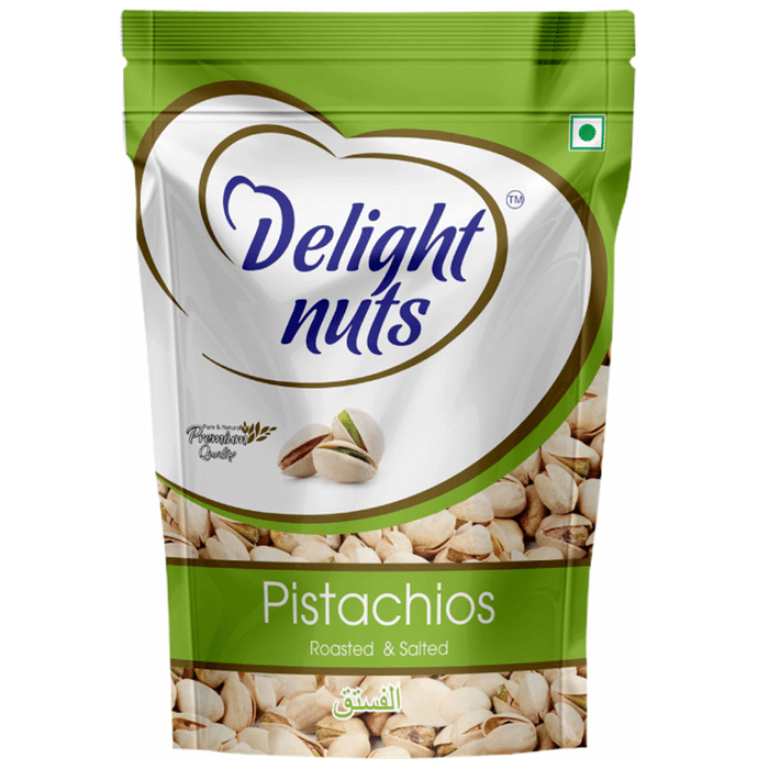 Delight Nuts Pistachios Premium Roasted & Salted