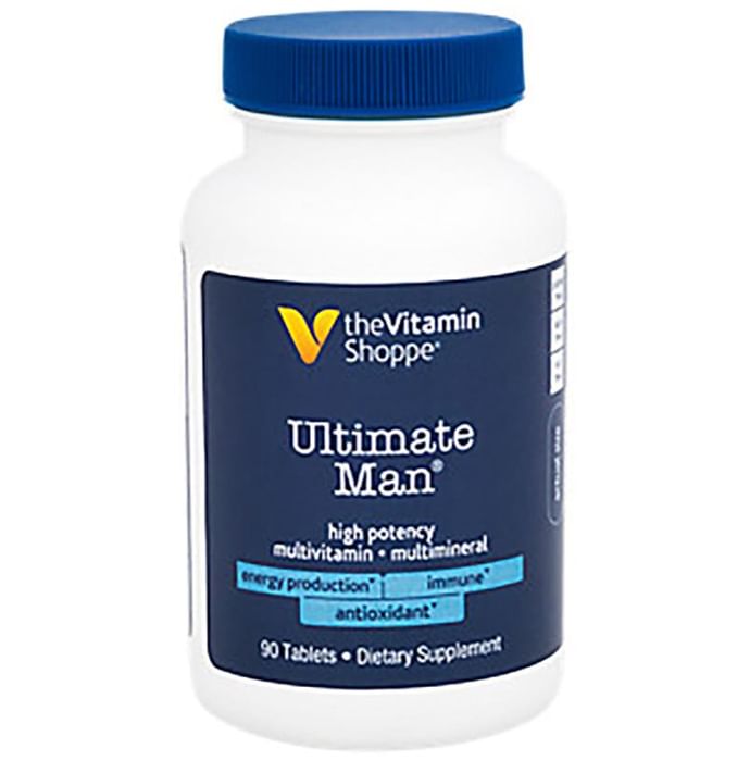 The Vitamin Shoppe Ultimate Man Multivitamin & Multimineral Tablet