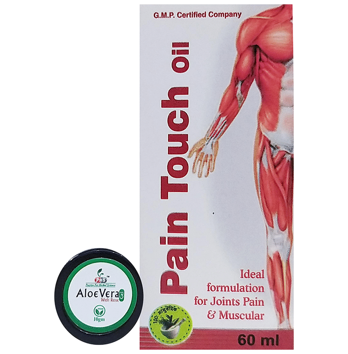 Shri Nath Pain Touch Oil with Aloe Vera Gel 10gm free