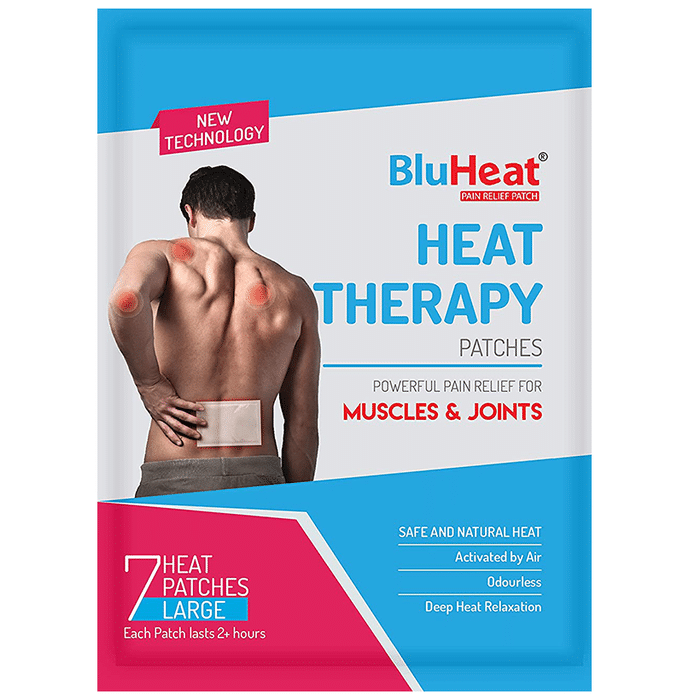 BluHeat Pain Relief Patch Large