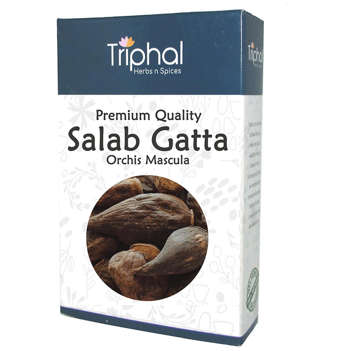 Triphal Salab Gatta or Salam Gatha/ Orchis Mascula/ Salep Orchid Root
