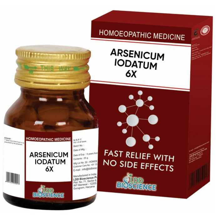 LDD Bioscience Arsenicum Iodatum 6X