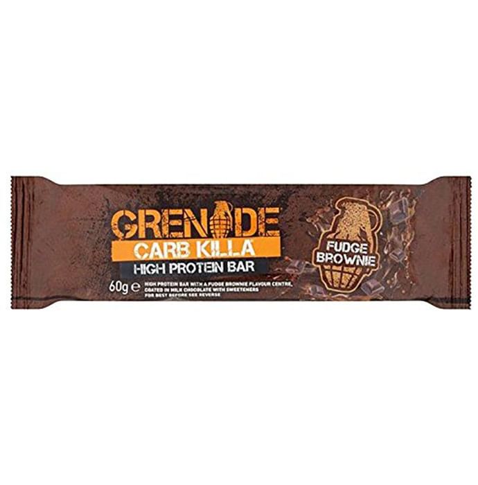 Grenade Carb Killa High Protein Bar (60gm Each) Fudge Brownie