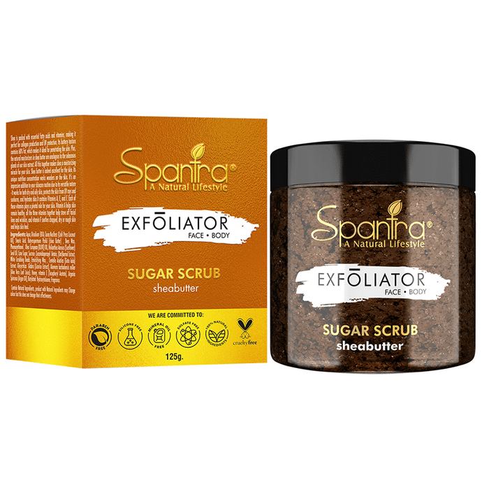 Spantra Shea Butter Exfoliator Sugar Scrub