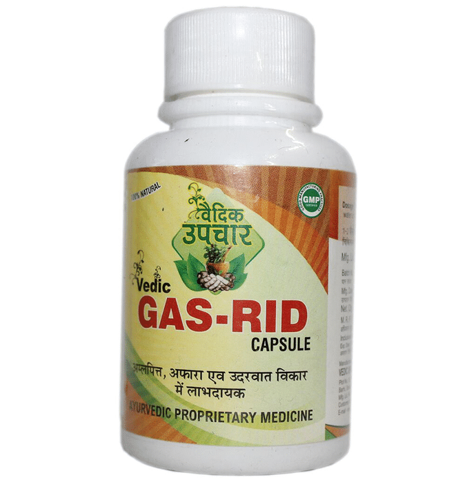 Vedic Upchar Gas-Rid Capsule