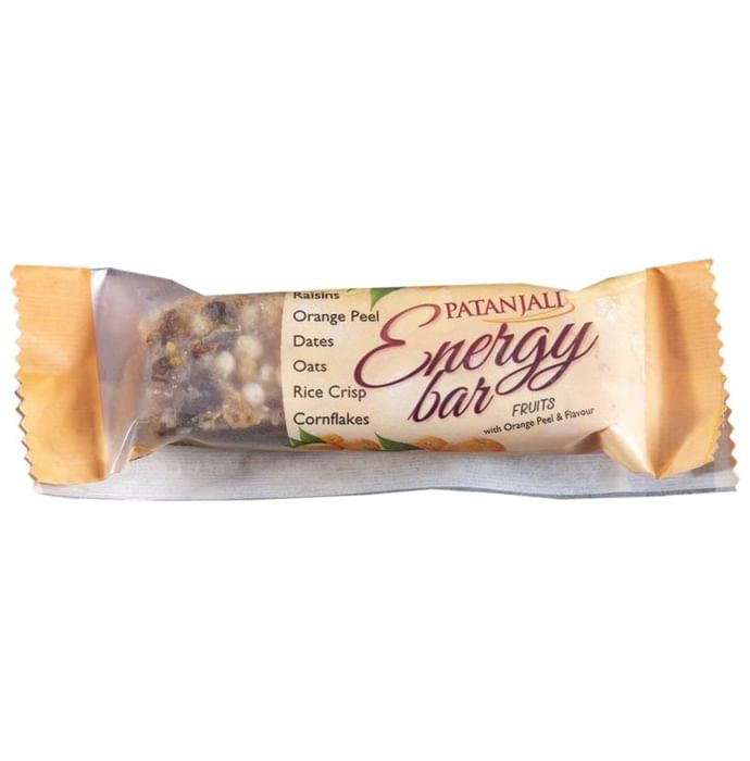Patanjali Ayurveda Energy Bar with Orange Peel