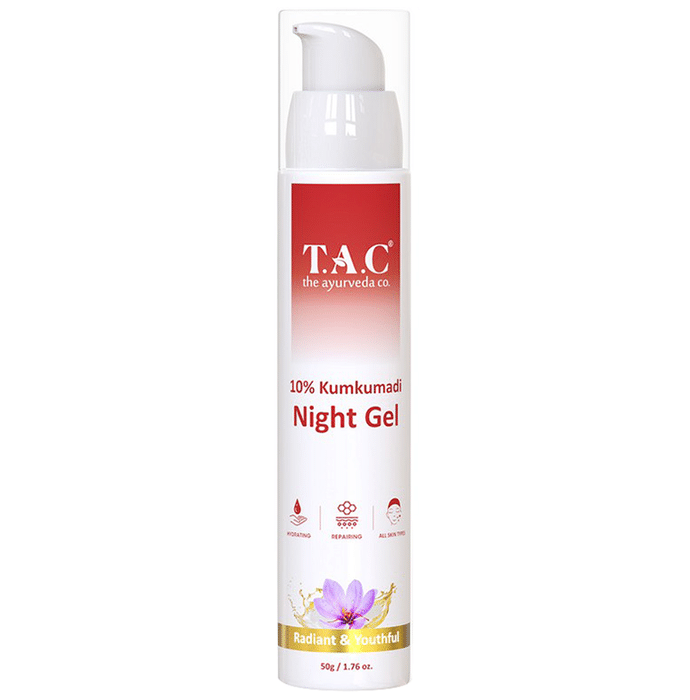 TAC The Ayurveda Co. 10% Kumkumadi Night Gel