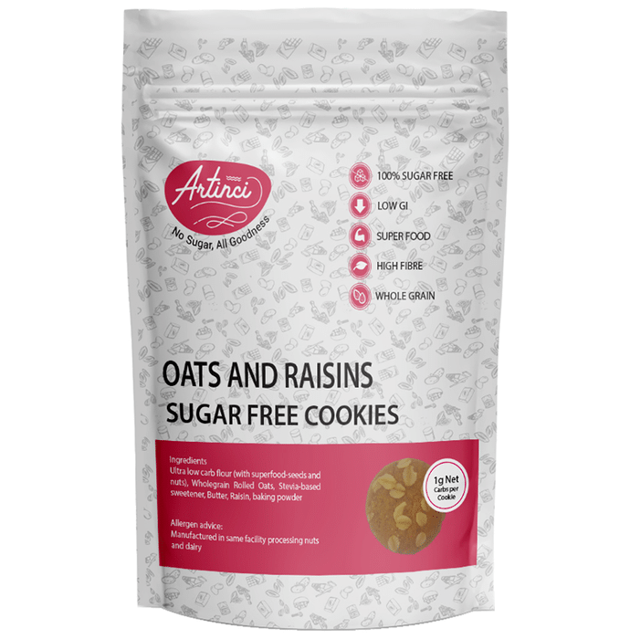 Artinci Oats & Raisins Sugar Free Cookie