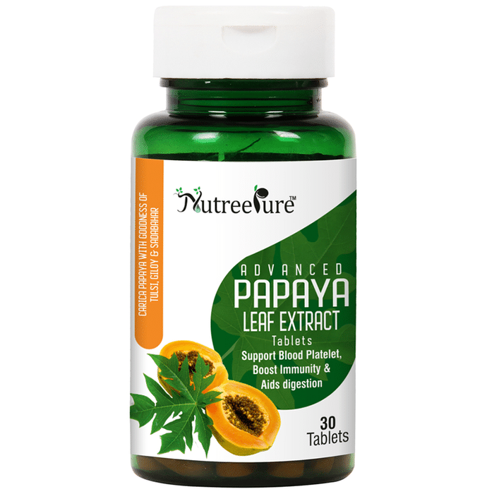 Nutree Pure Advanced Papaya Leaf Extract Tablet