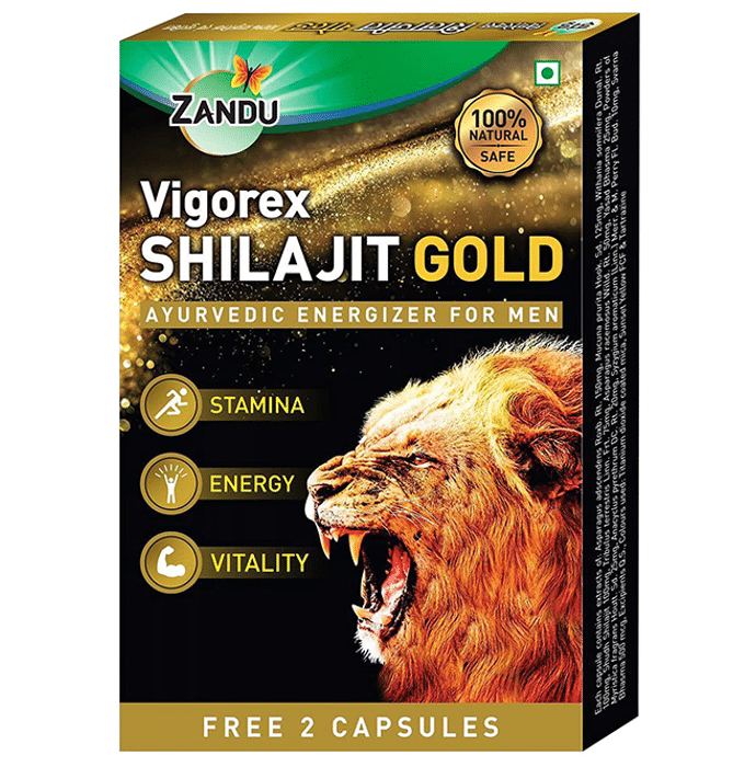 Zandu Vigorex Shilajit Gold Capsule