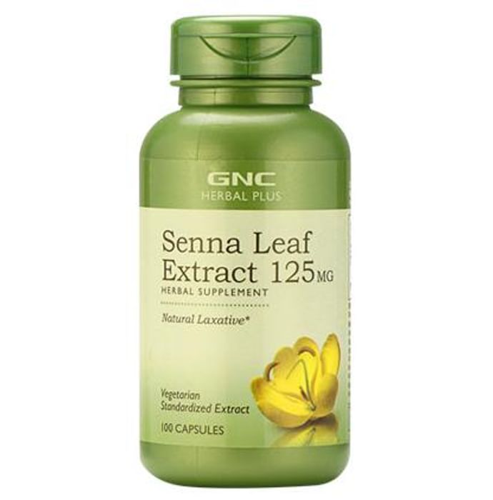 GNC Senna Leaf Extract 125mg Capsule