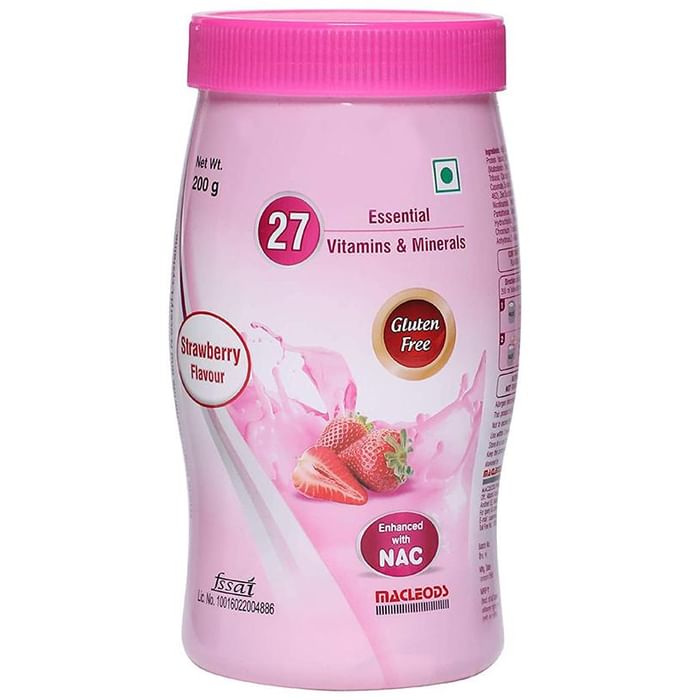Macprot Resp Powder Strawberry