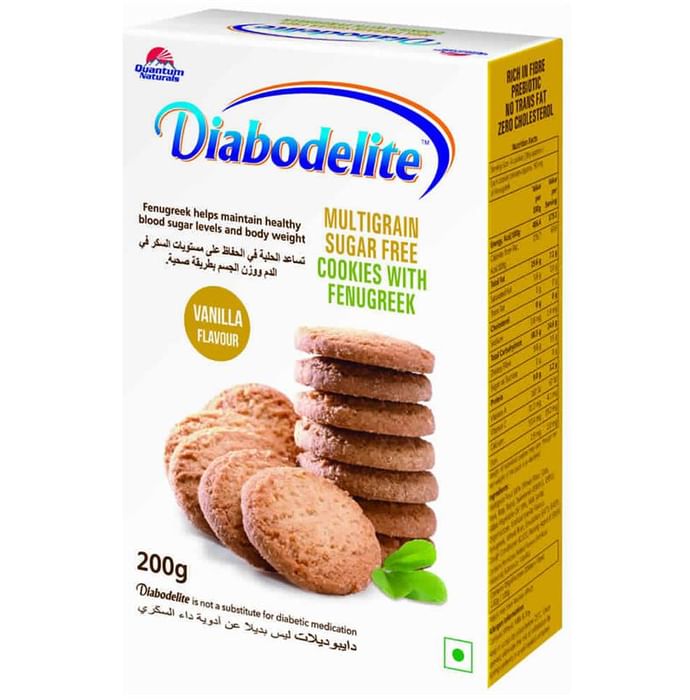 Quantum Naturals Diabodelite Cookies Vanilla