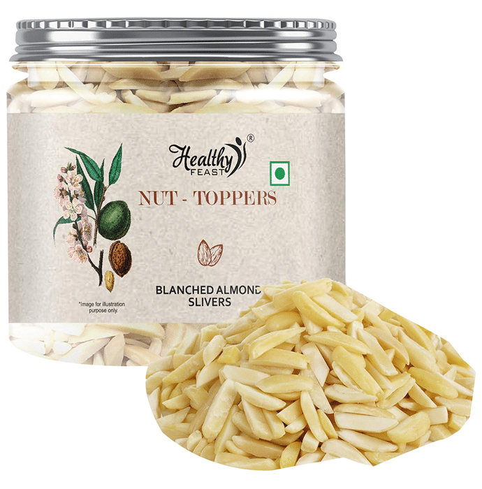 Healthy Feast Nut-Toppers Almond Slivers Blanched