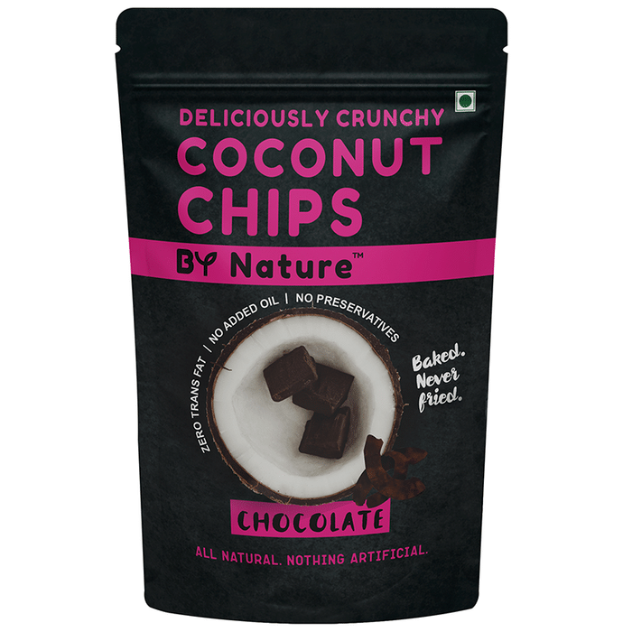 By Nature Coconut Chips Chocolate