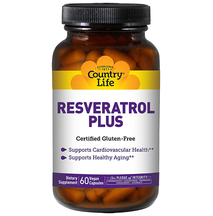 Country Life Resveratrol Plus Vegan Capsule