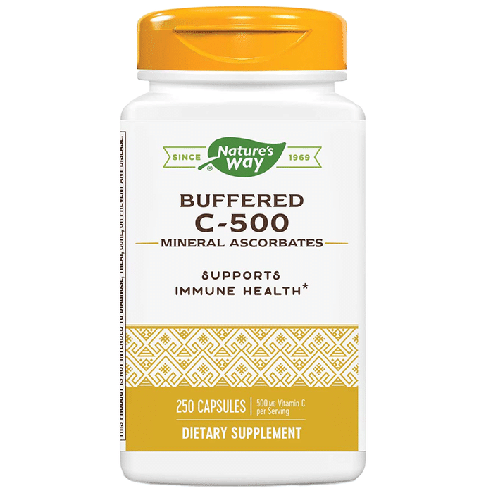 Nature's Way Vitamin C-500 Ascorbate Buffered Capsule