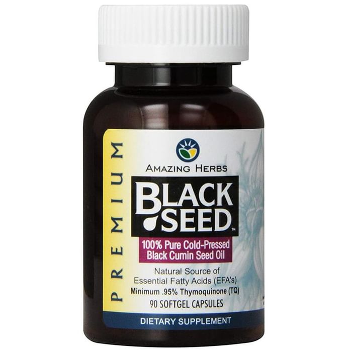 Amazing Herbs Black Seed Soft Gelatin Capsule