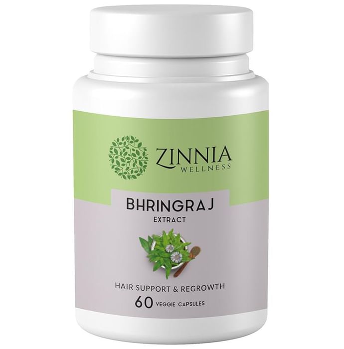 Zinnia Wellness Bhringraj Extract Veggie Capsule