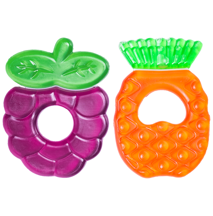 Buddsbuddy Water Filled Teether Double Color Multicolor