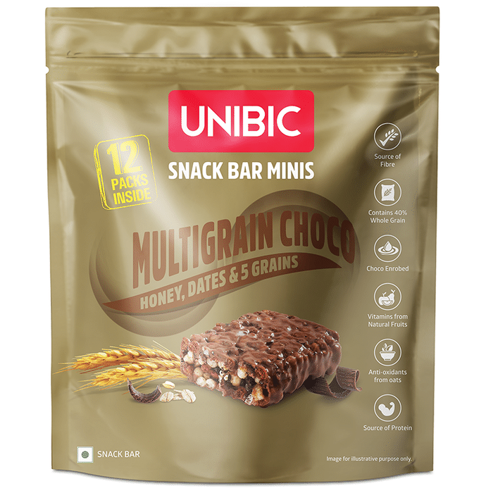 Unibic Multigrain Choco Snack Bar Minis