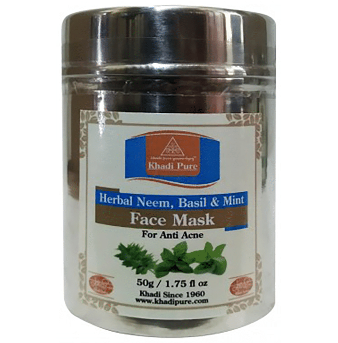Khadi Pure Herbal Neem, Basil & Mint Face Mask