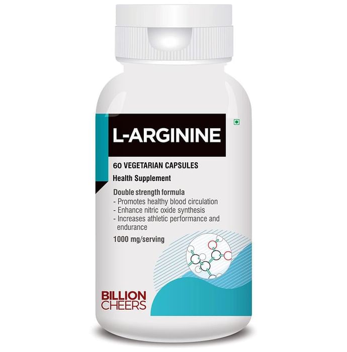 Billion Cheers L-Arginine Vegetarian Capsules