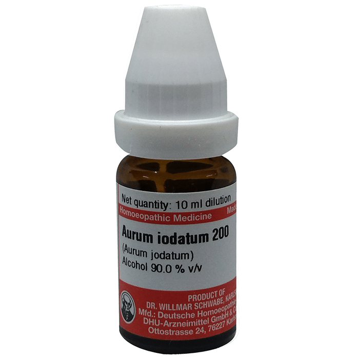 Dr Willmar Schwabe Germany Aurum Iodatum Dilution 200