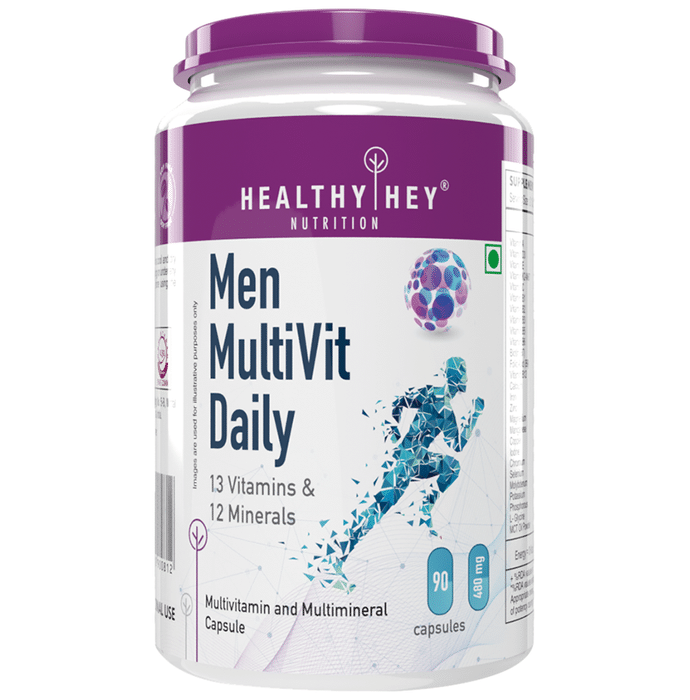 HealthyHey Nutrition Men Multi Vit Daily 620mg Capsule