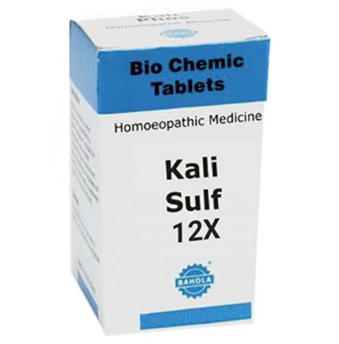 Bahola Kali Sulf Biochemic Tablet 12X