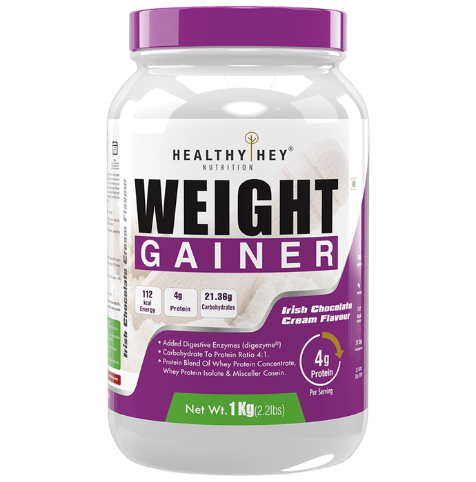 HealthyHey Nutrition Weight Gainer Irish Chocolate Cream