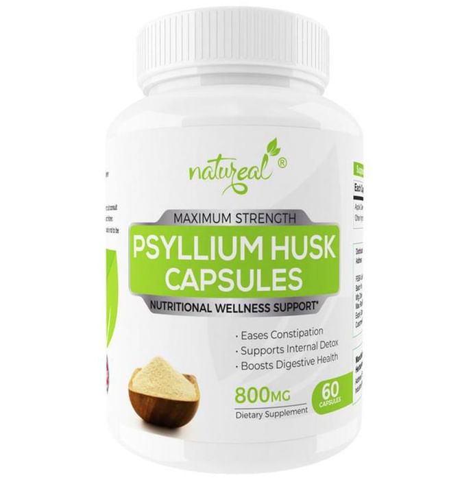 Natureal Psyllium Husk 800mg Capsule