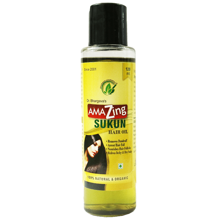 Dr.Bhargav’s Amazing Sukun Hair Oil