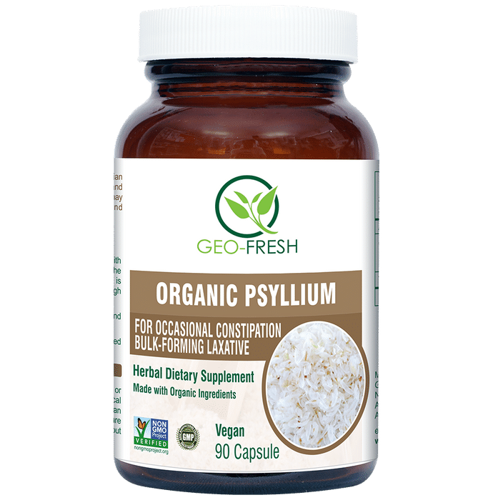 Geo Fresh Organic Psyllium 520mg Capsule
