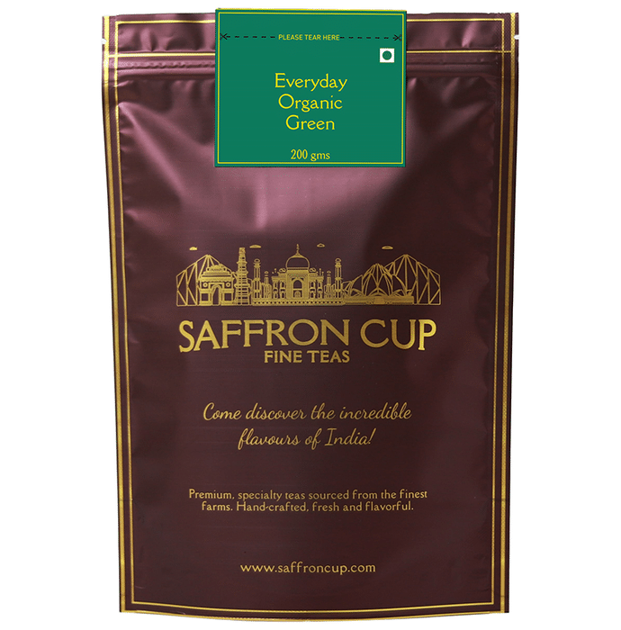 Saffron Cup Everyday Organic Green Tea