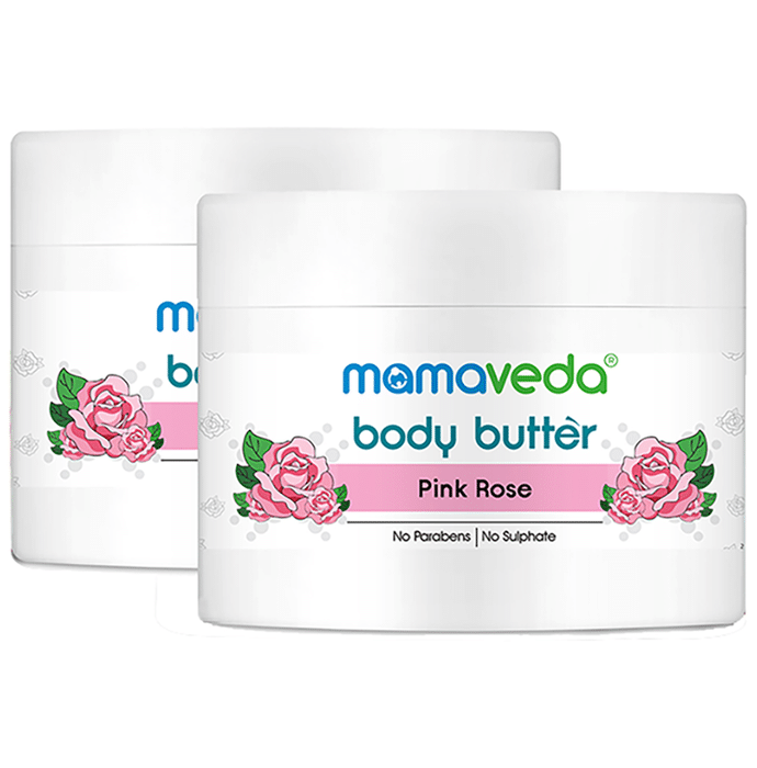 Mamaveda Pink Rose Body Butter (200gm Each)