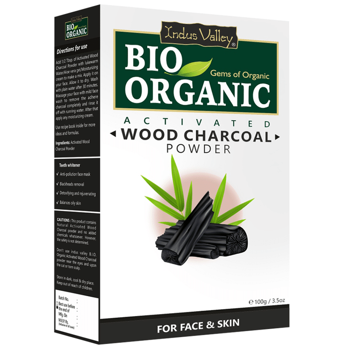 Indus Valley Bio Organic Activated Charcoal Powder