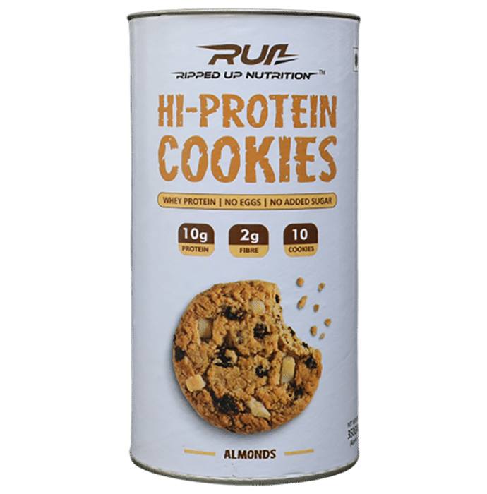 Ripped Up Nutrition Hi-Protein Cookies Almond