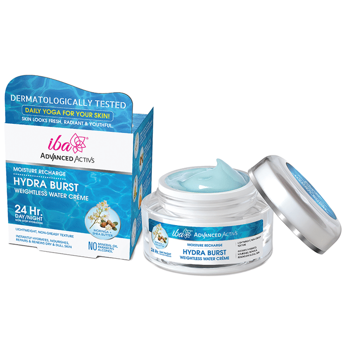 Iba Advanced Activs Moisture Recharge Hydra Burst Weightless Water Creme