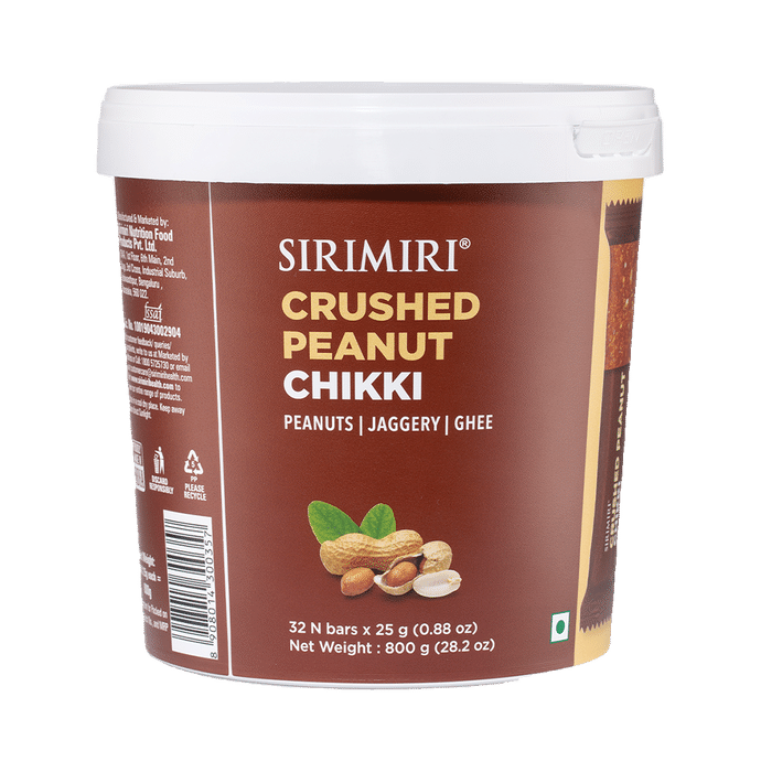 Sirimiri Crushed Peanut Chikki Bar (25gm Each)