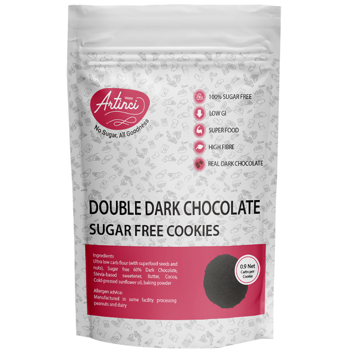 Artinci Double Dark Chocolate Sugar Free Cookie