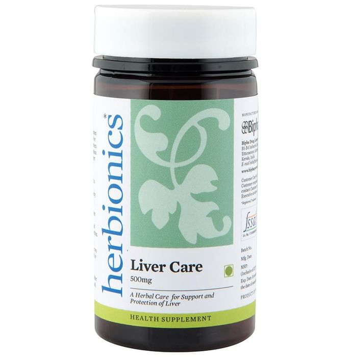Bipha Ayurveda Herbionics Liver Care 500mg Tablet
