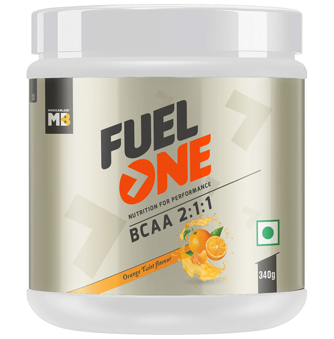 MuscleBlaze Fuel One BCAA 2:1:1 Orange Twist