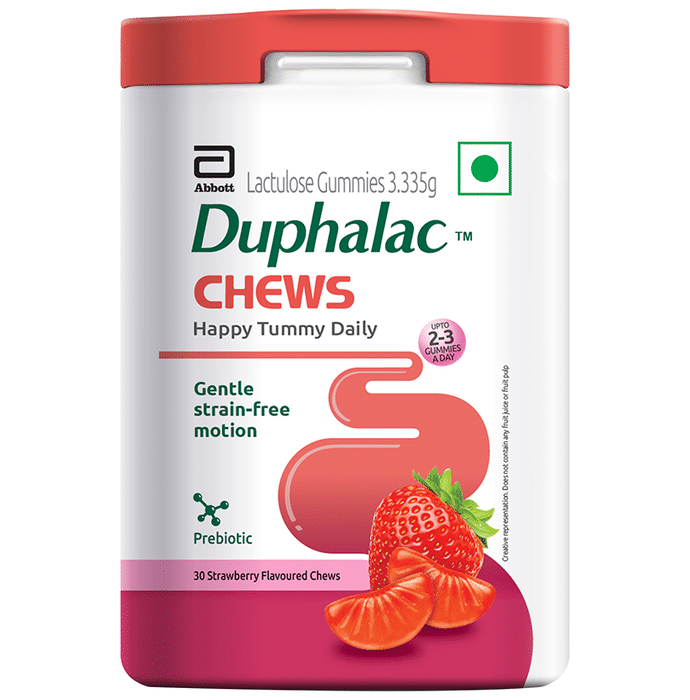 Duphalac Chews Gummy Strawberry