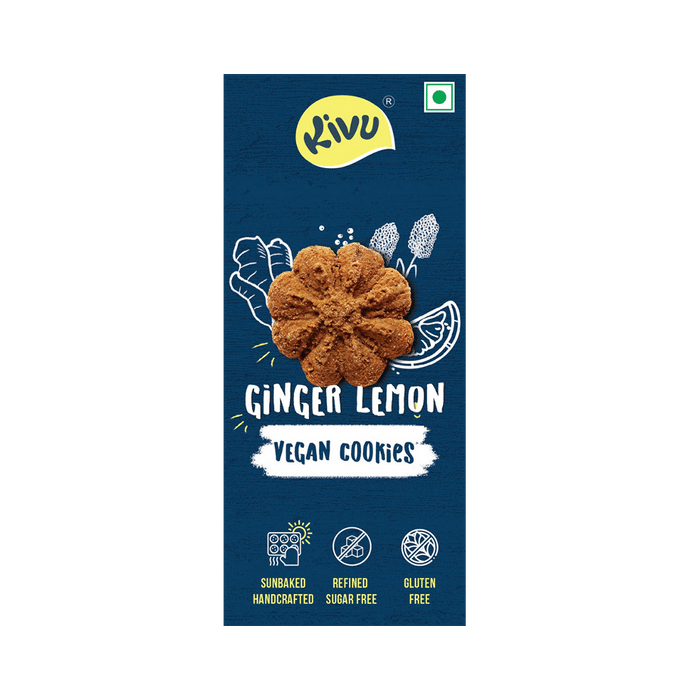 Kivu Ginger Lemon Vegan Cookie
