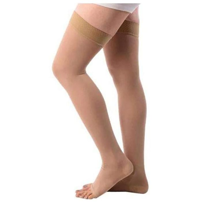 Presens OTC301 Medical Compression Thigh Length Stocking XS Beige