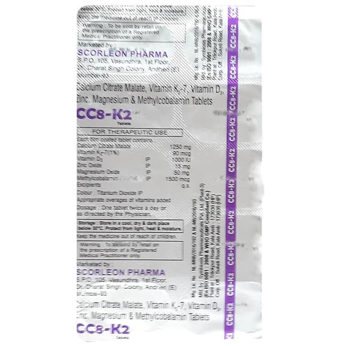 CC8-K2 Tablet